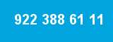 922 388 61 11 922 388 61 11